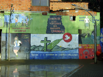 Comuna 13. Medellín, Antioquia.  Foto Crisis Group